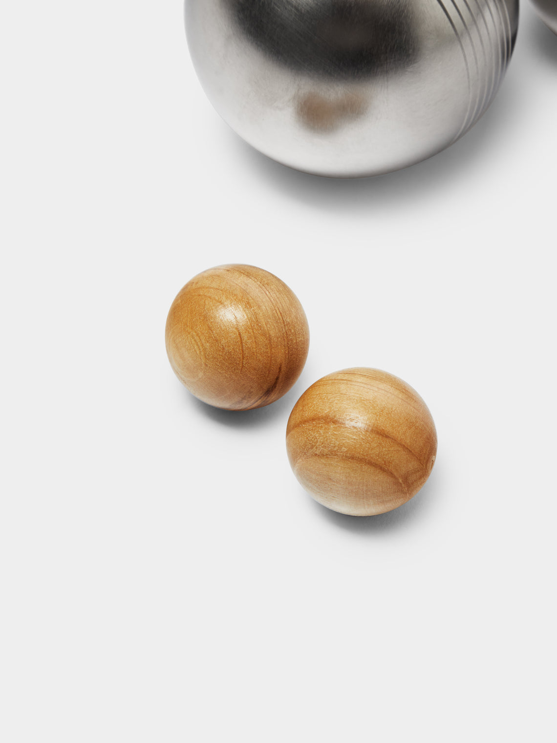 Leather Outdoor Boules Set