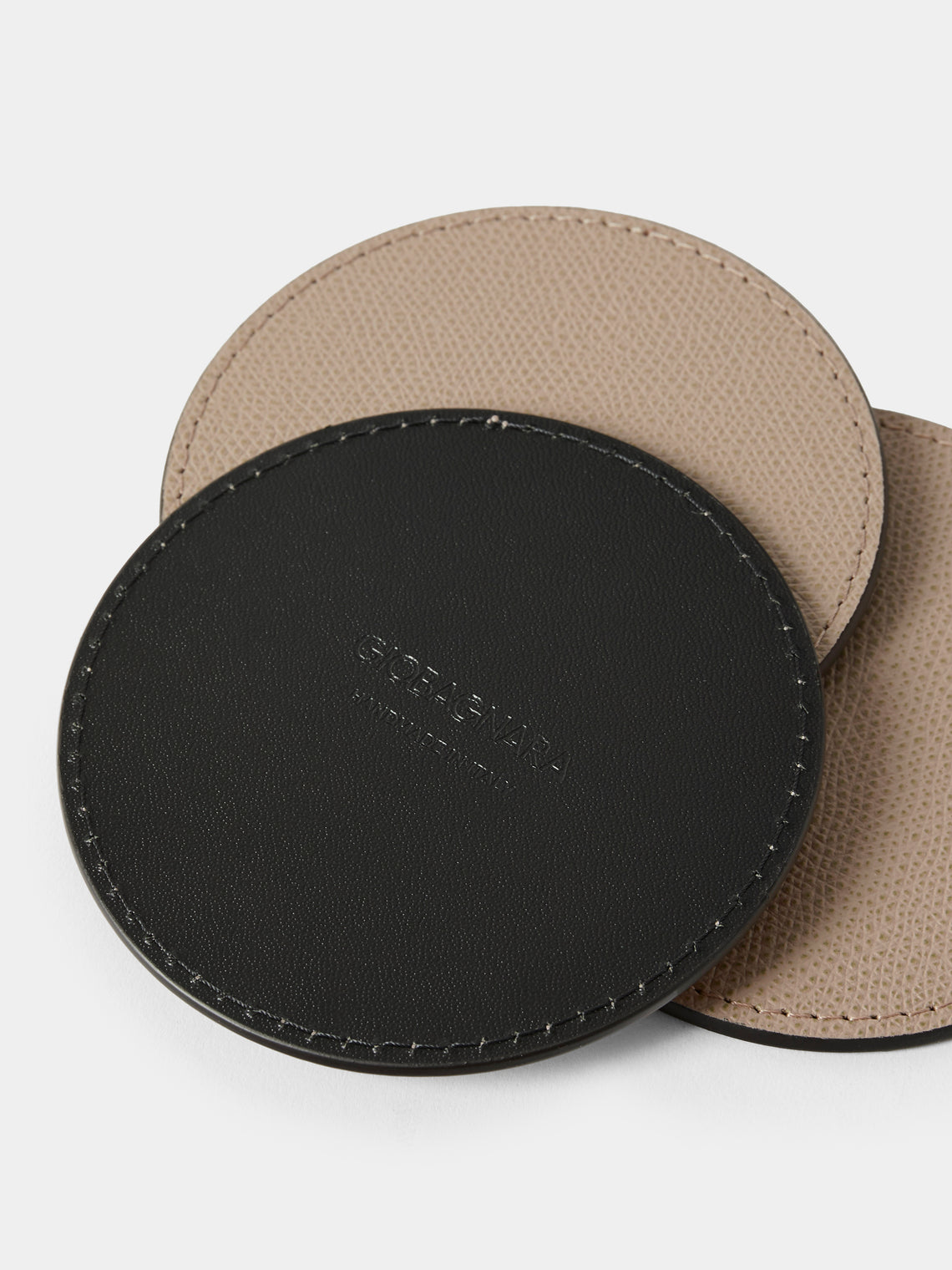 Tao Leather Coasters (Set of 6)