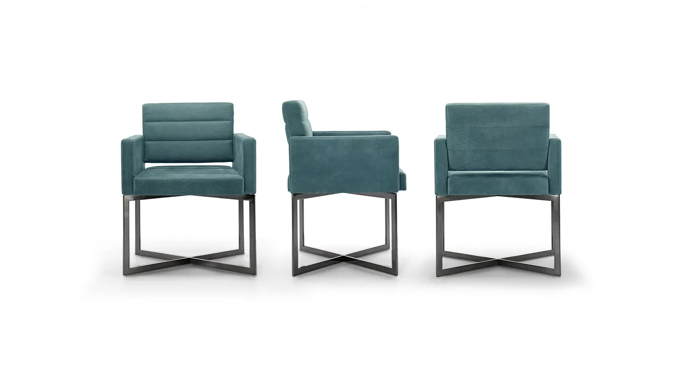 Chair metal legs Black&More