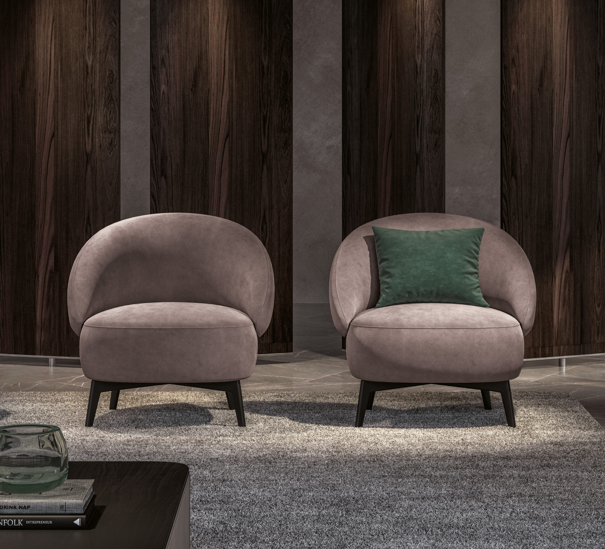 Lounge Armchair – New Mood Collection