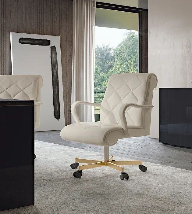Low Office Chair with Casters Secret Love