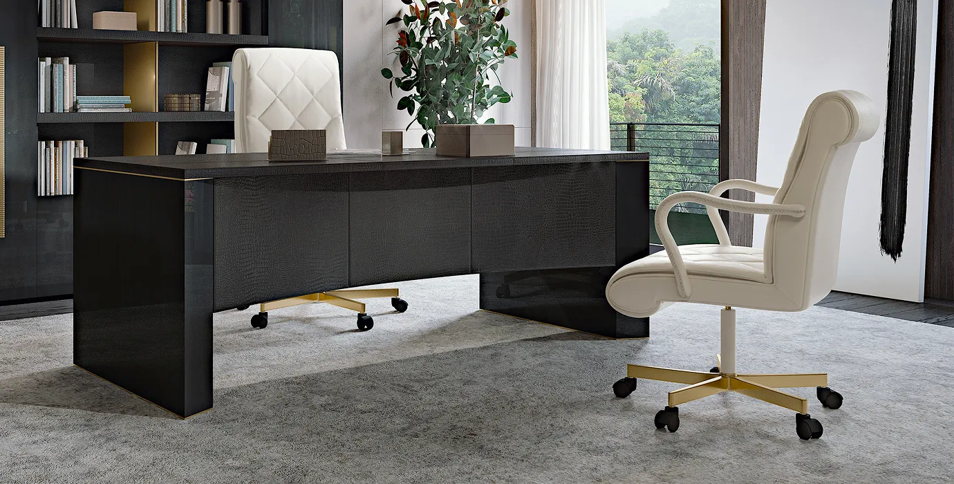 Low Office Chair with Casters Secret Love