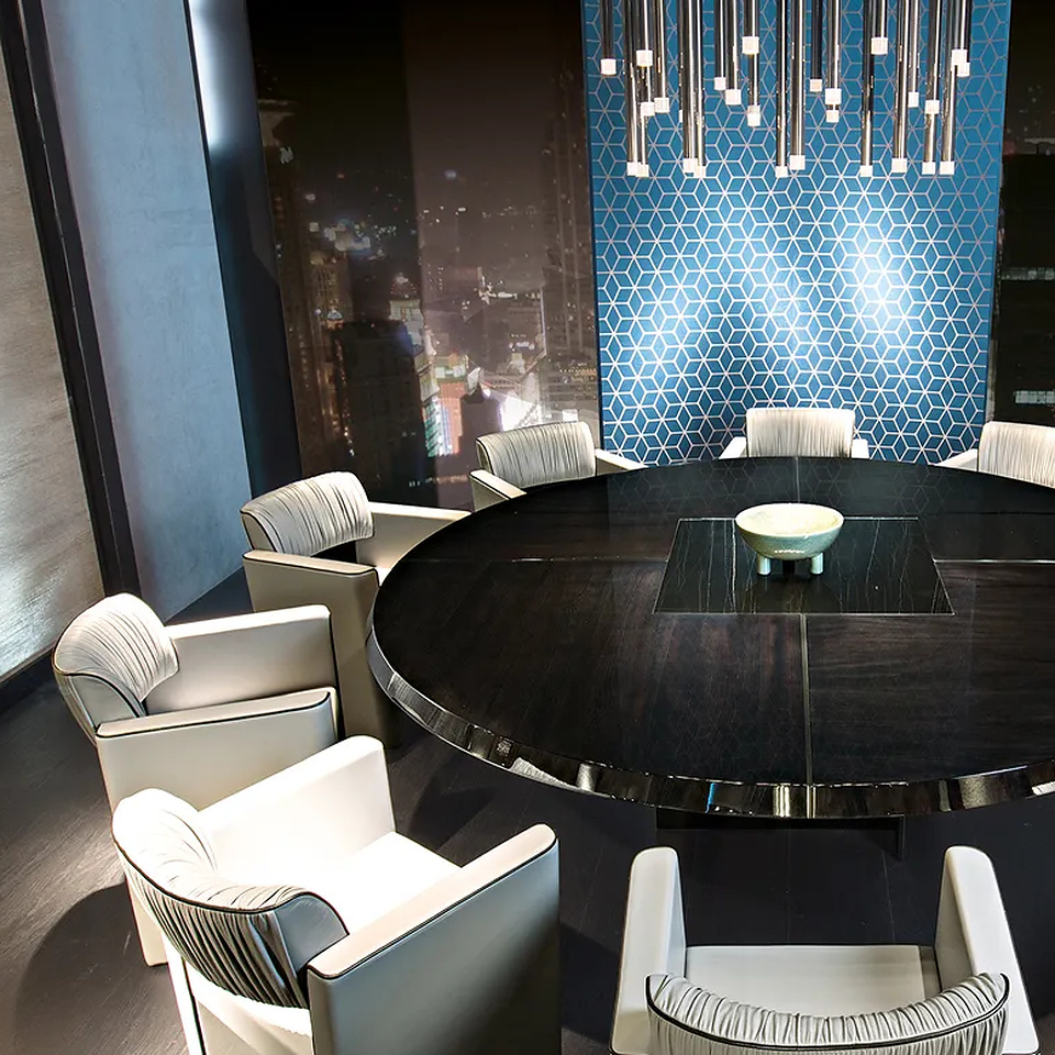 Meeting armchair Black&More