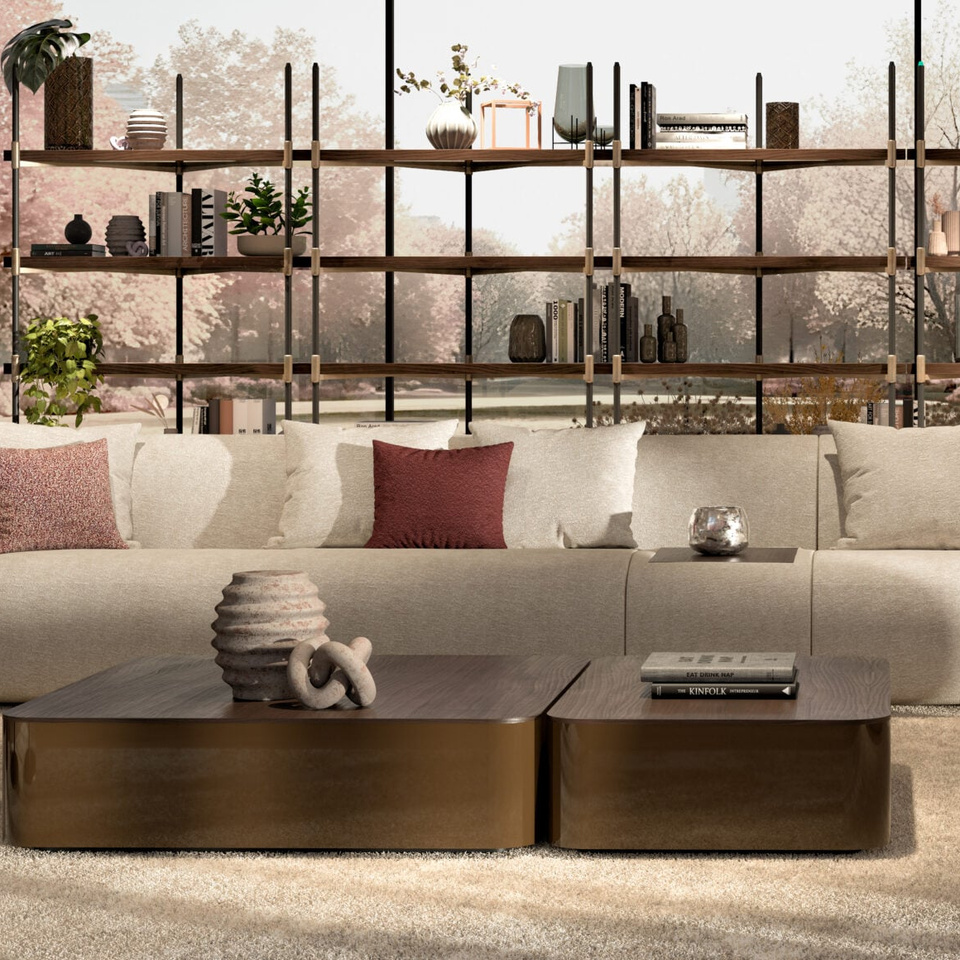 Rectangular coffee table – New Mood Collection