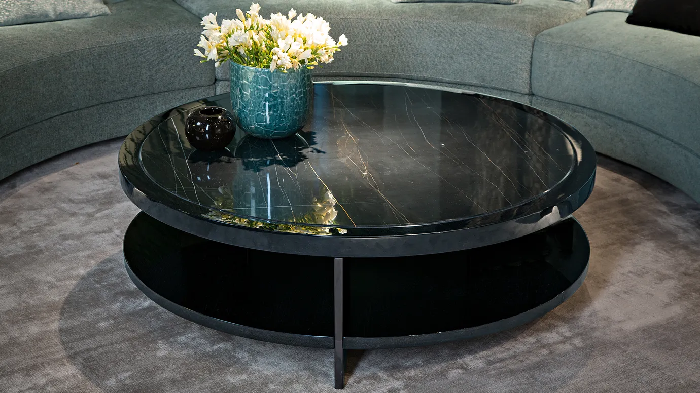 Black&More Round coffee table
