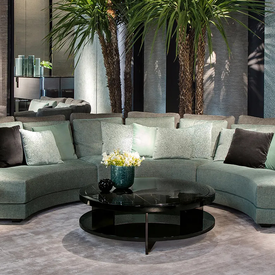 Black&More Round modular sofa