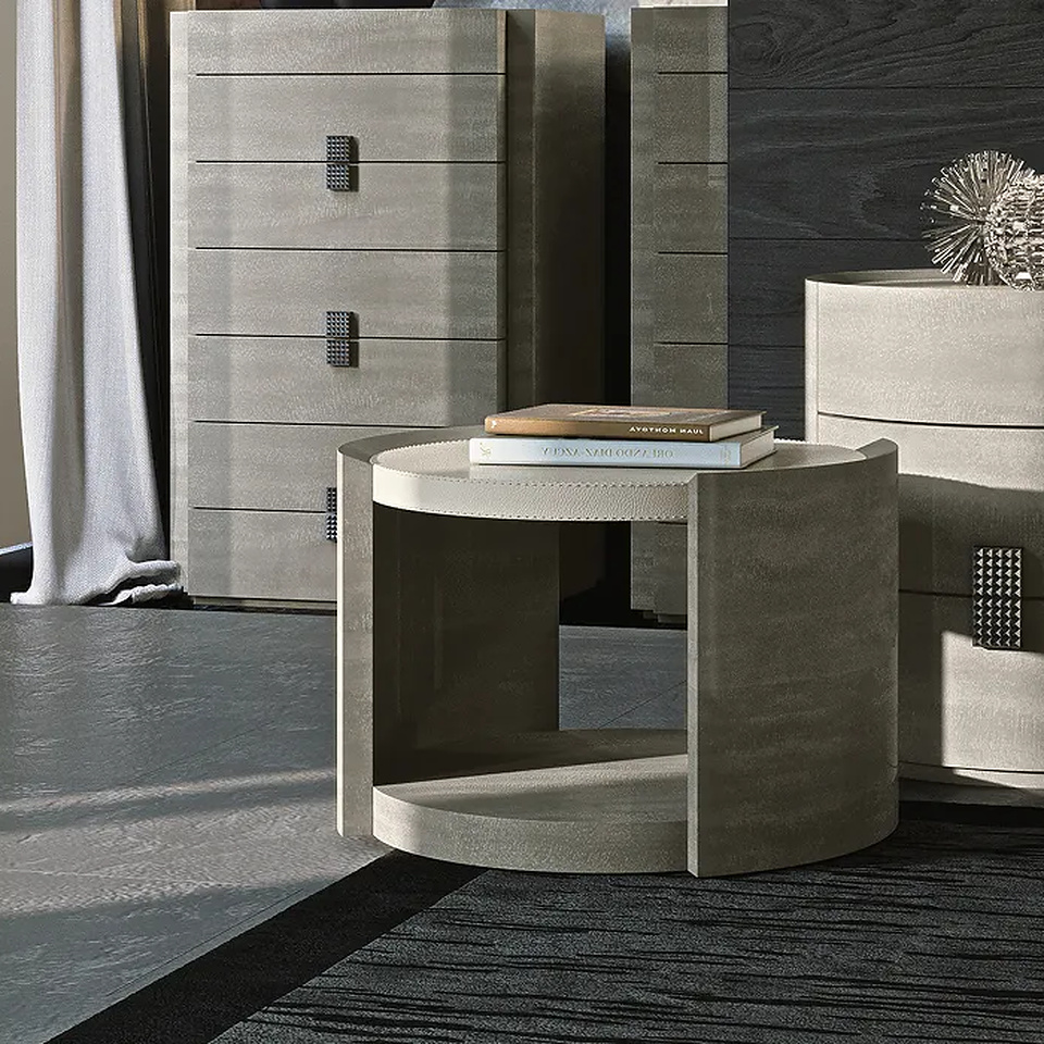Round Nightstand Secret Love