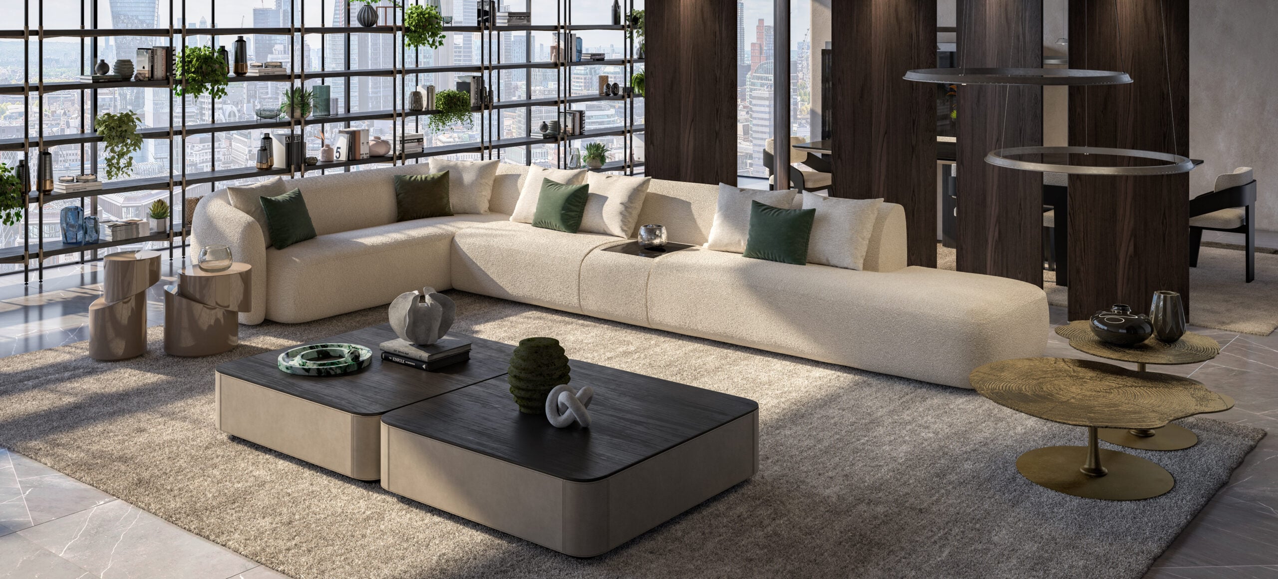 Squared coffee table – New Mood Collection