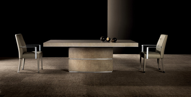 Dining table with extension Mplace