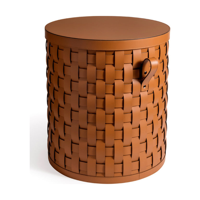 Demetra Short Round Basket