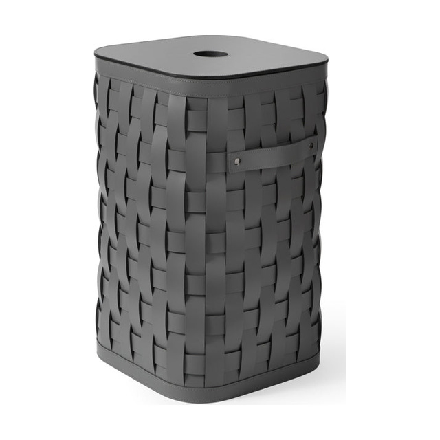 Demetra Small Square Basket with Flat Lid