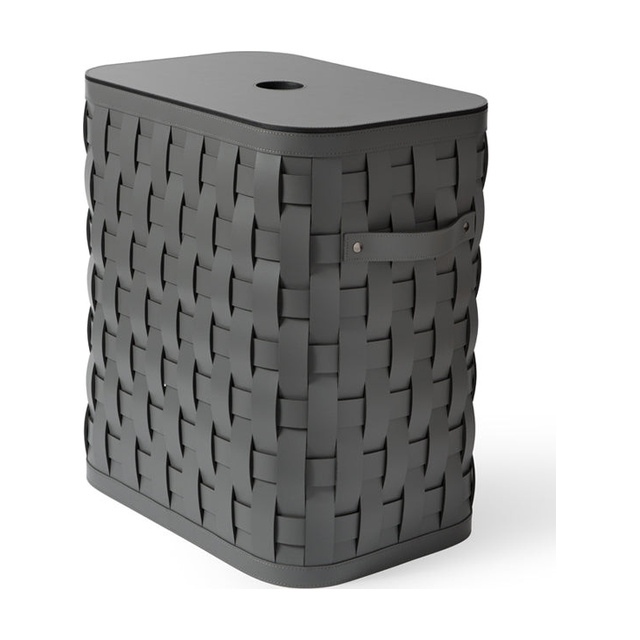 Demetra Tall Rectangular Basket with Flat Lid