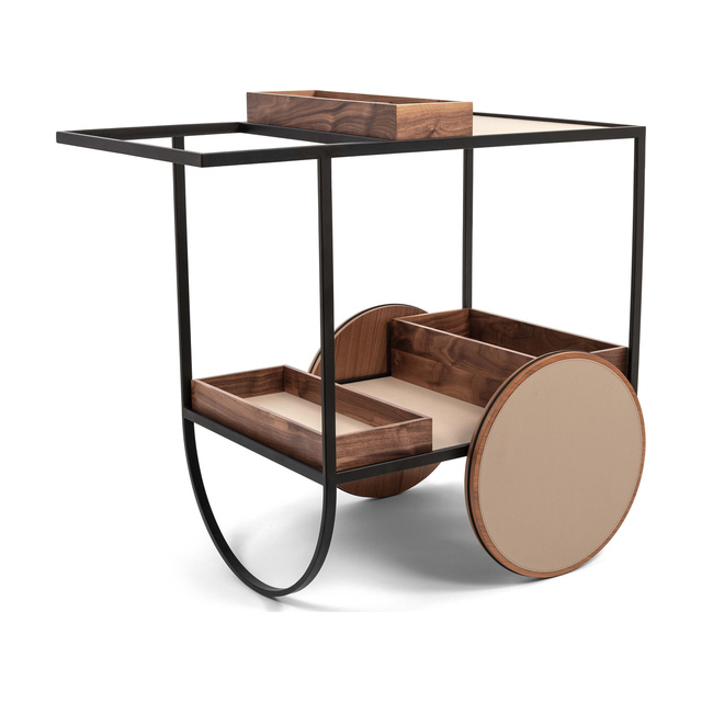 Magenta Serving Trolley