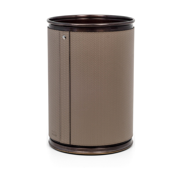Round Metal Bin