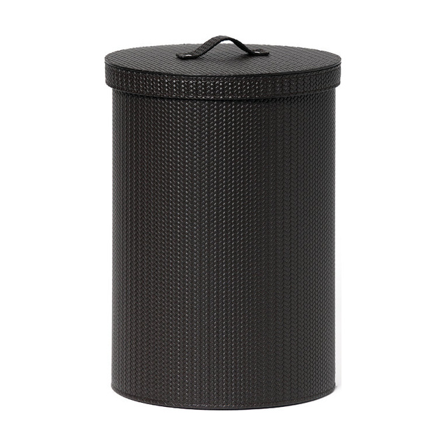 Round Paper Bin with Lid