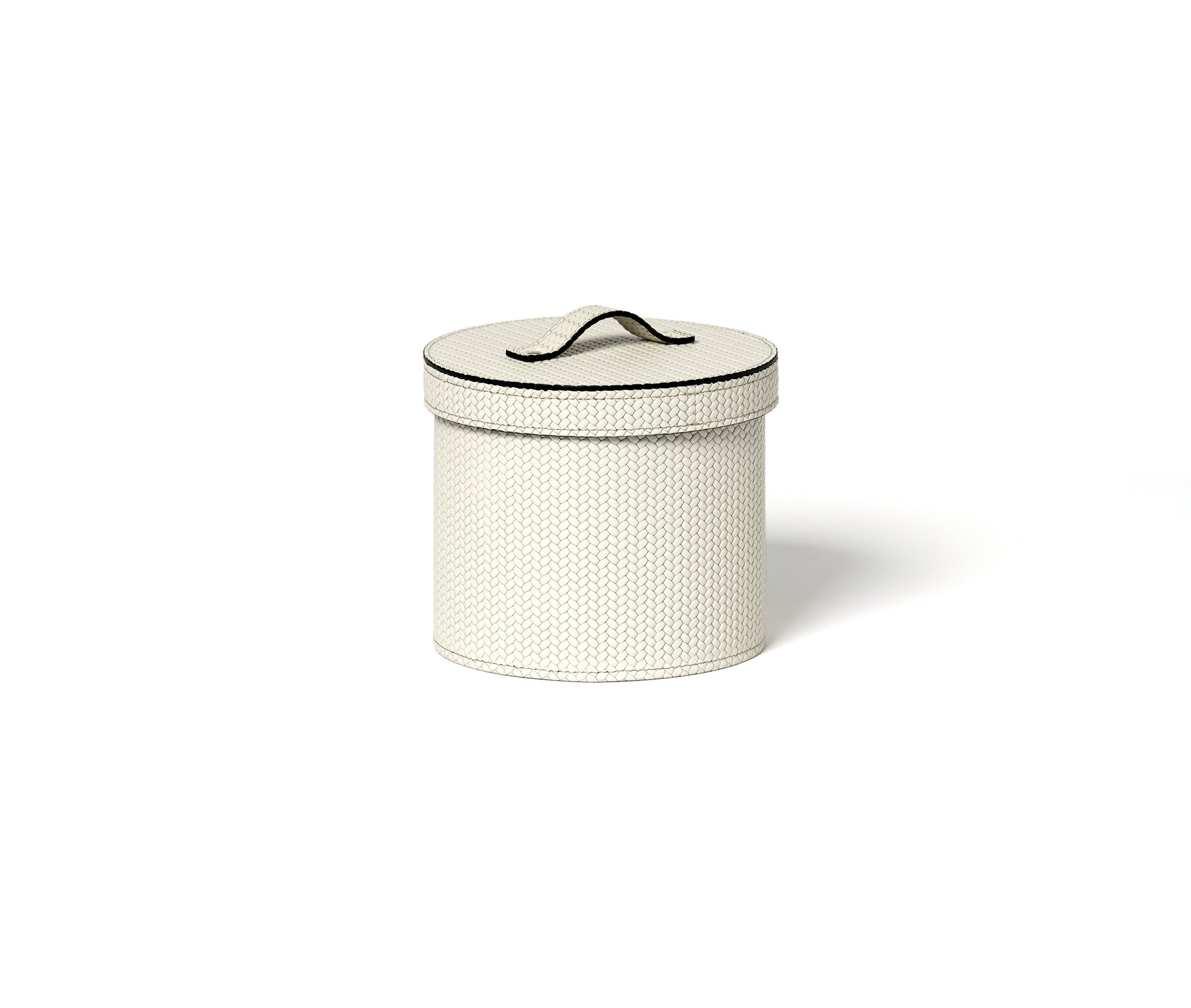 Round Paper Bin with Lid