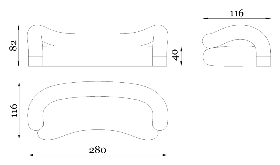 Rugiano Abbraccio — Dimensions 1