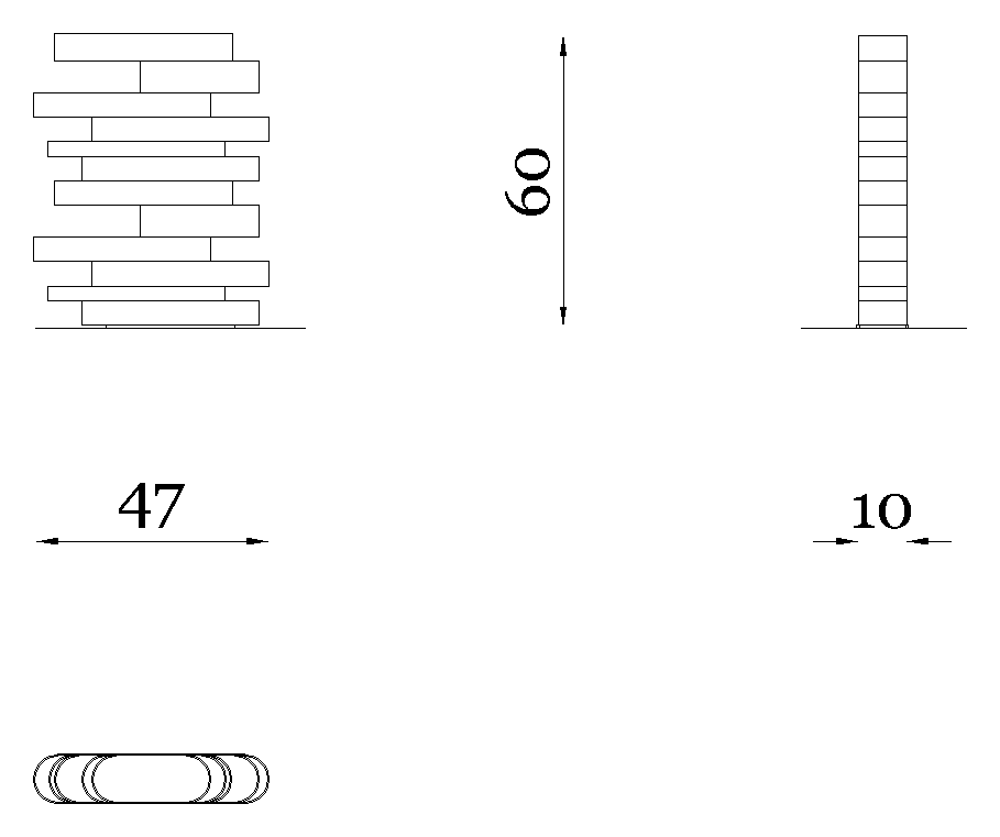 Bijoux Table — Dimensions 2