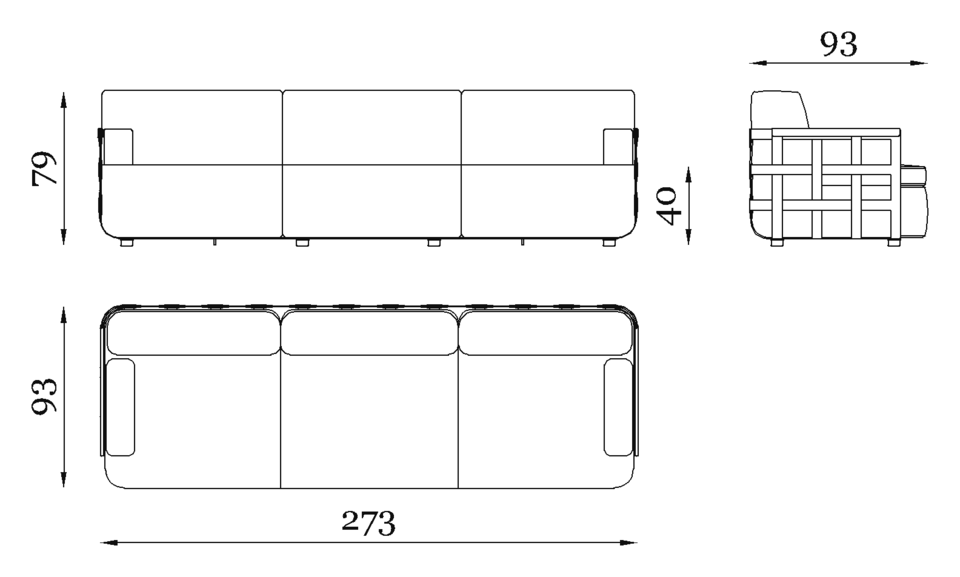Dafne 3P — Dimensions 1