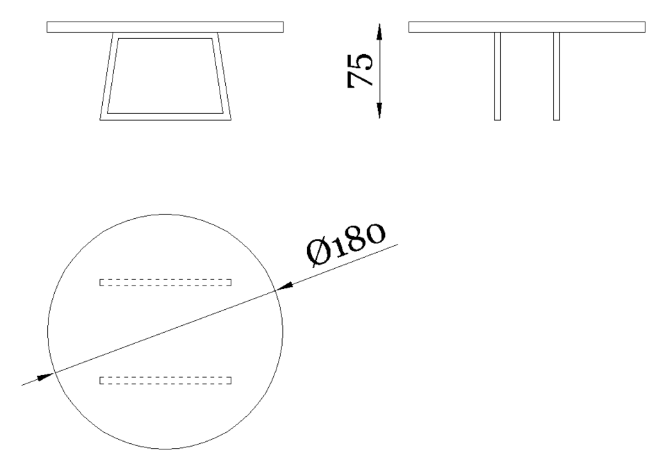 Decoro Round — Dimensions 2