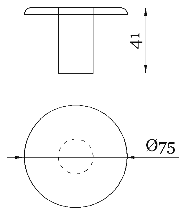 Rugiano Elba Coffee table — Dimensions 3