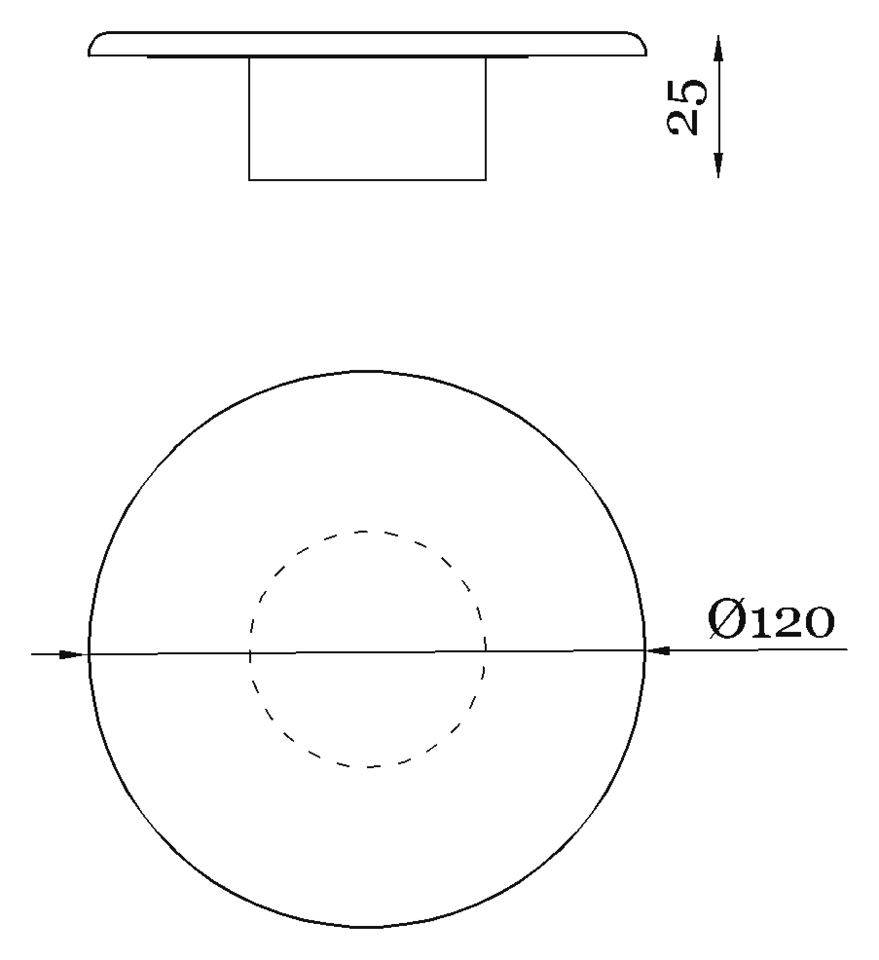 Rugiano Elba Coffee table — Dimensions 5