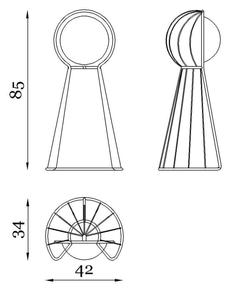 Rugiano Eos — Dimensions 1