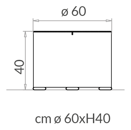 Rugiano Form Zip Bench — Dimensions 2