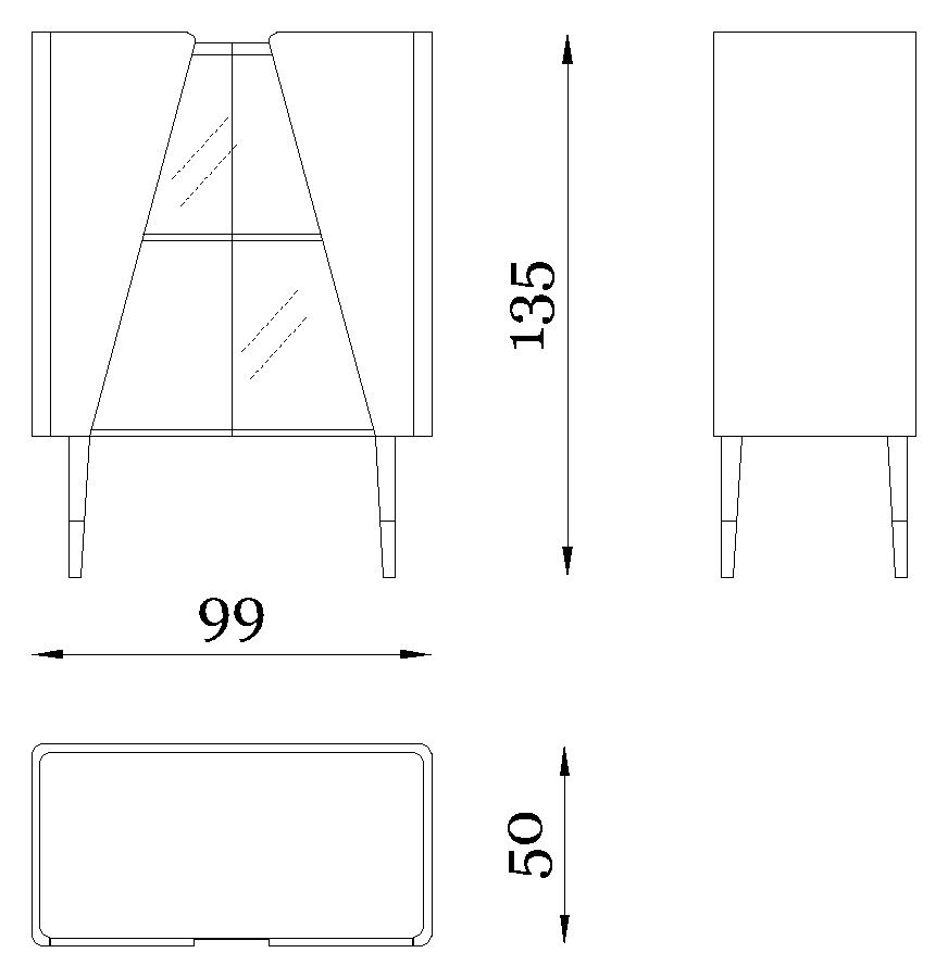 Rugiano Frak Storage — Dimensions 1