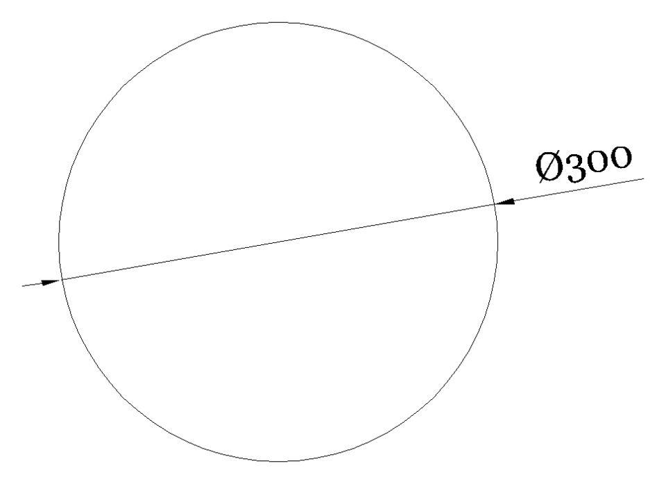 Line Bronze Round — Dimensions 1