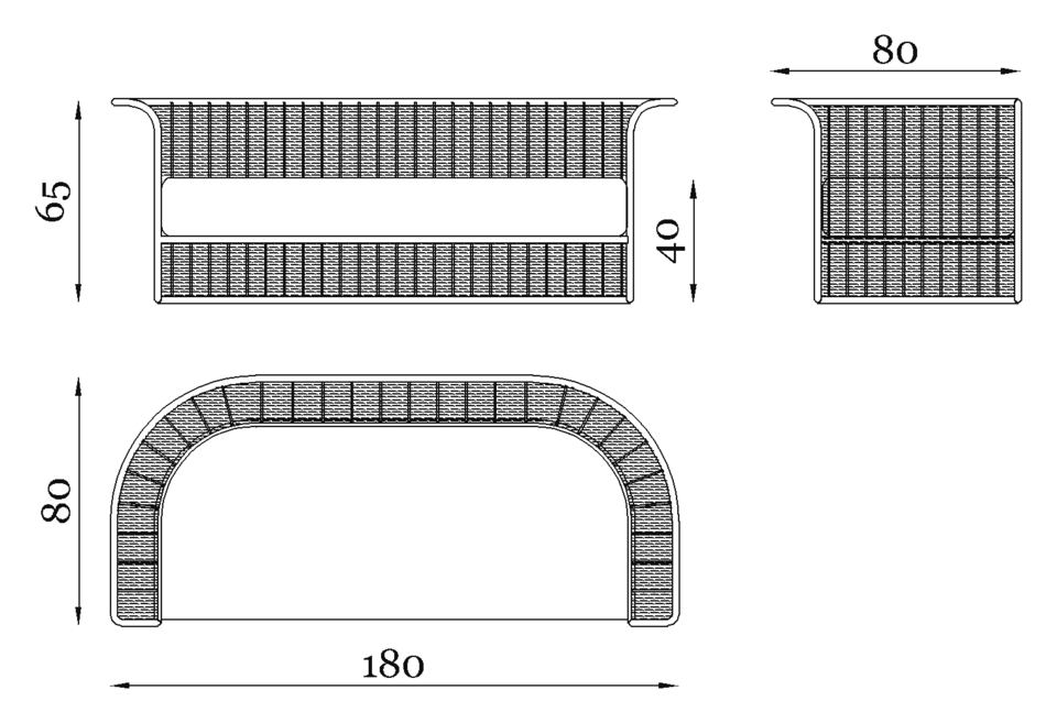Marina 180 — Dimensions 1