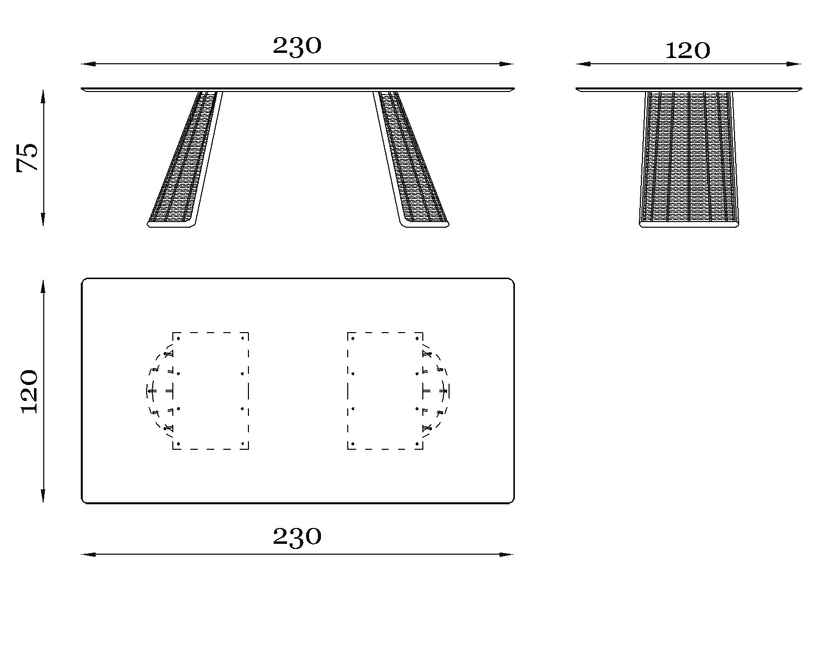 Marina Rectangular