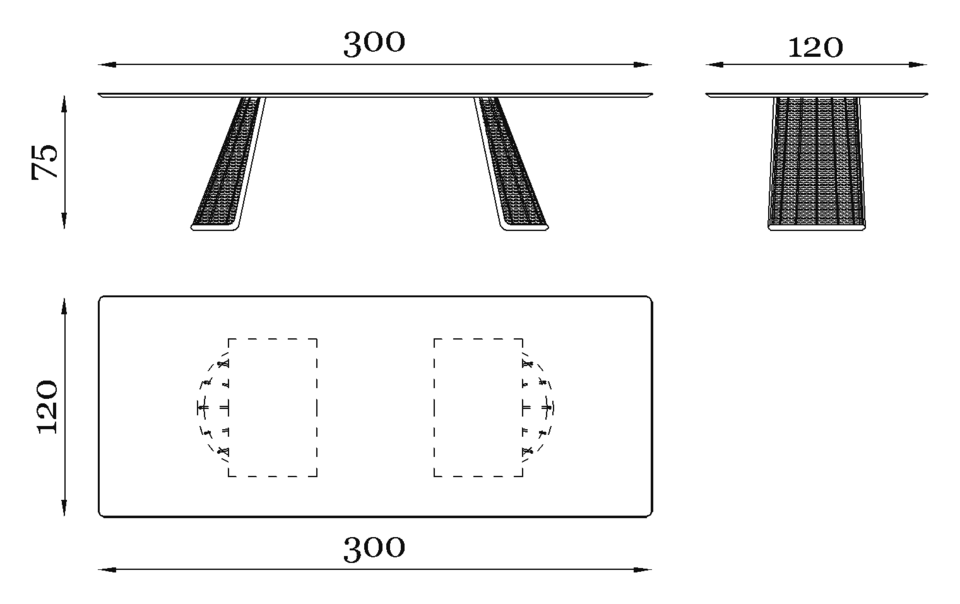 Marina Rectangular — Dimensions 2