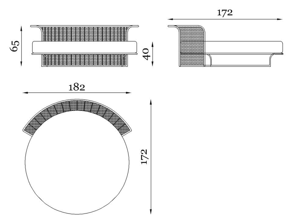 Marina Round — Dimensions 1
