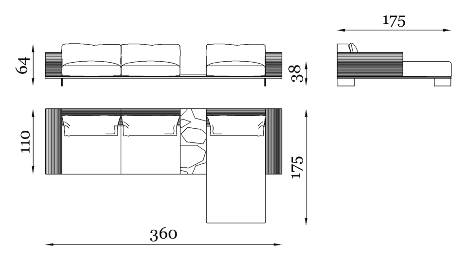 Memphis Table — Dimensions 4
