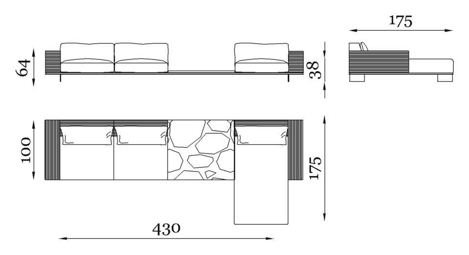 Memphis Table — Dimensions 5