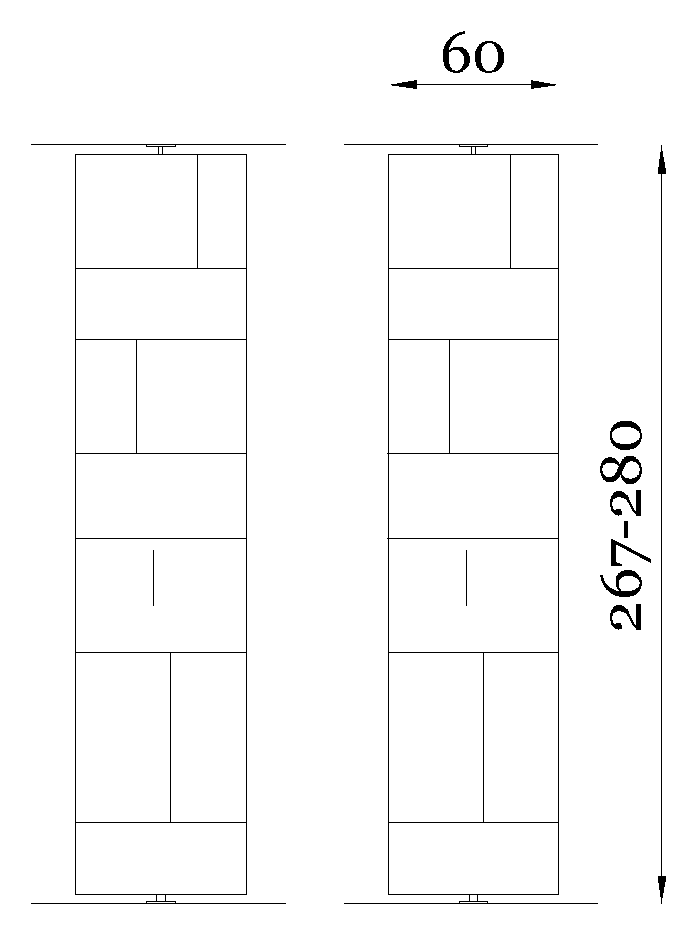 Pannelli Girevoli — Dimensions 4