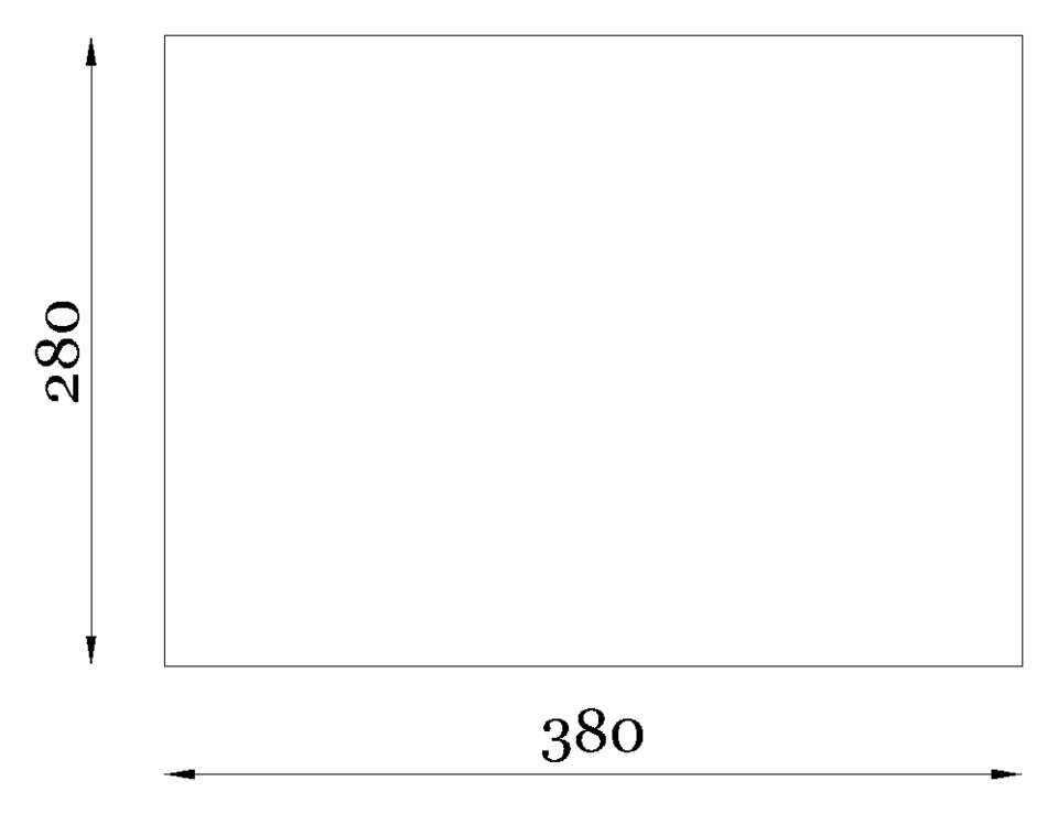 Passepartout White — Dimensions 1