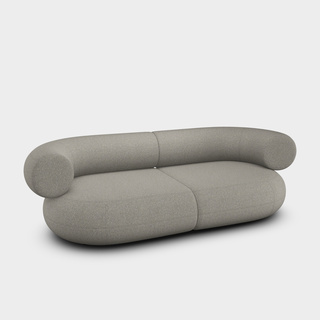 Clay Alpine Boucle / 2.5-Seater Modular Sofa / Alpine - Clay (84)