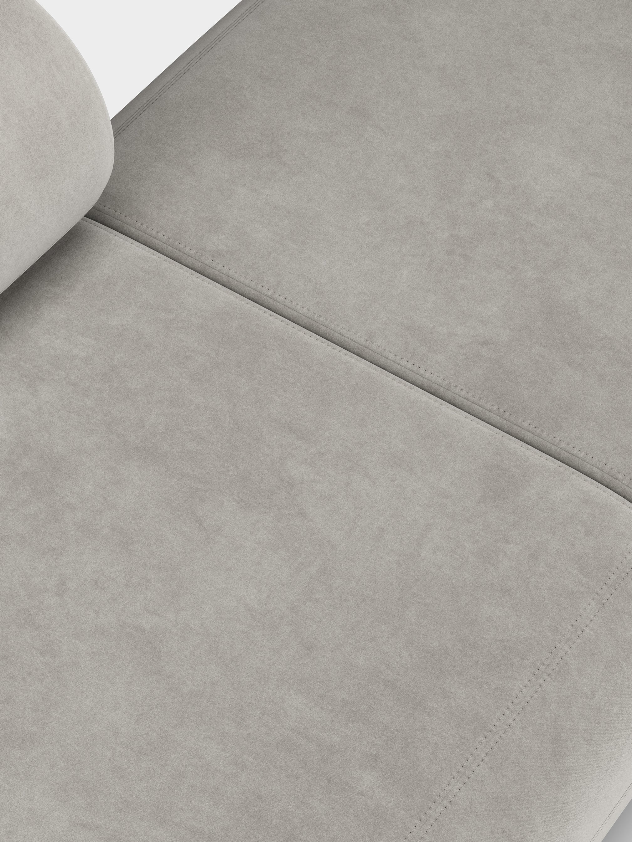 Fat 3-Seater Left Open Modular Sofa