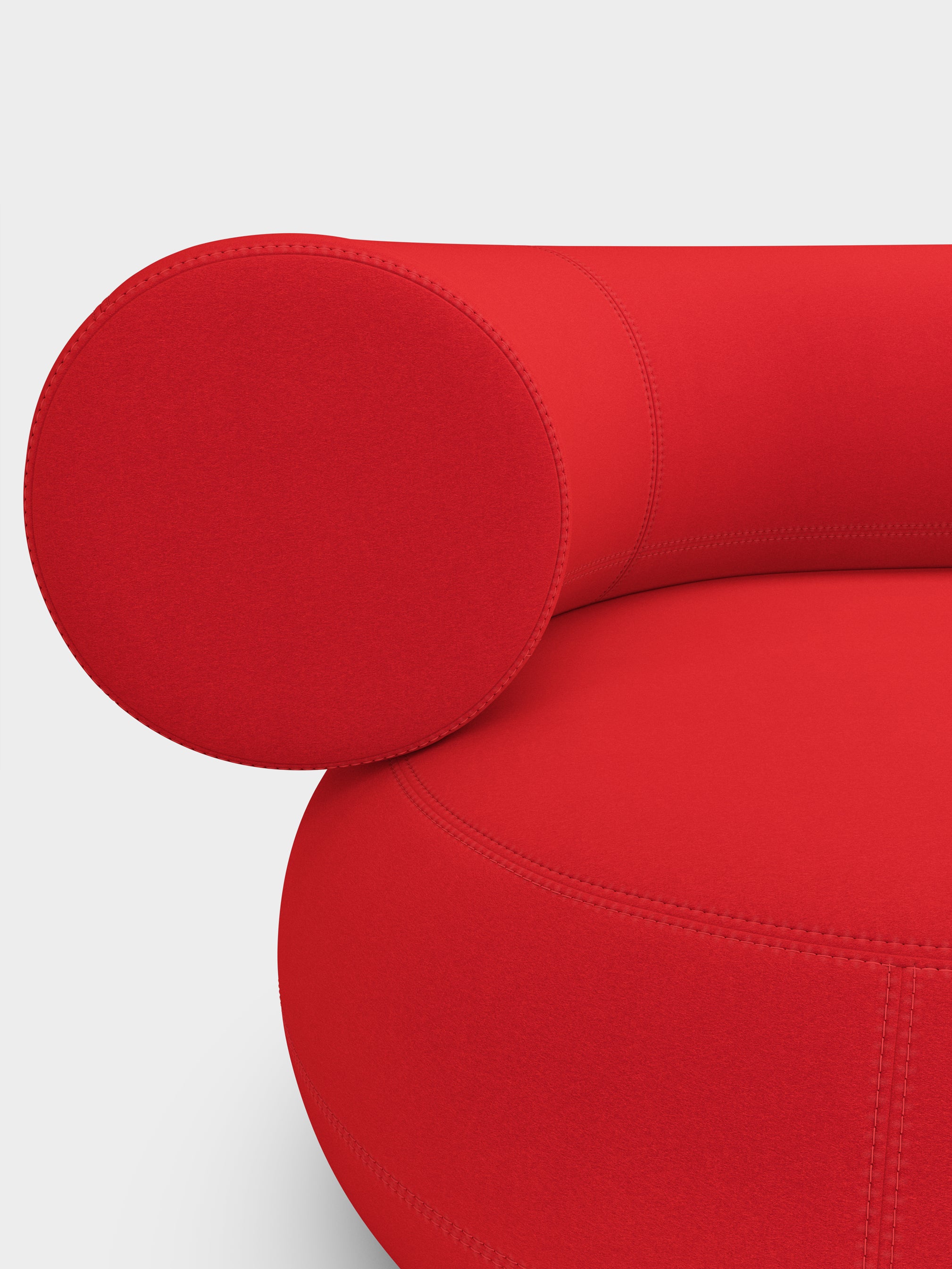 Fat 3-Seater Left Open Modular Sofa