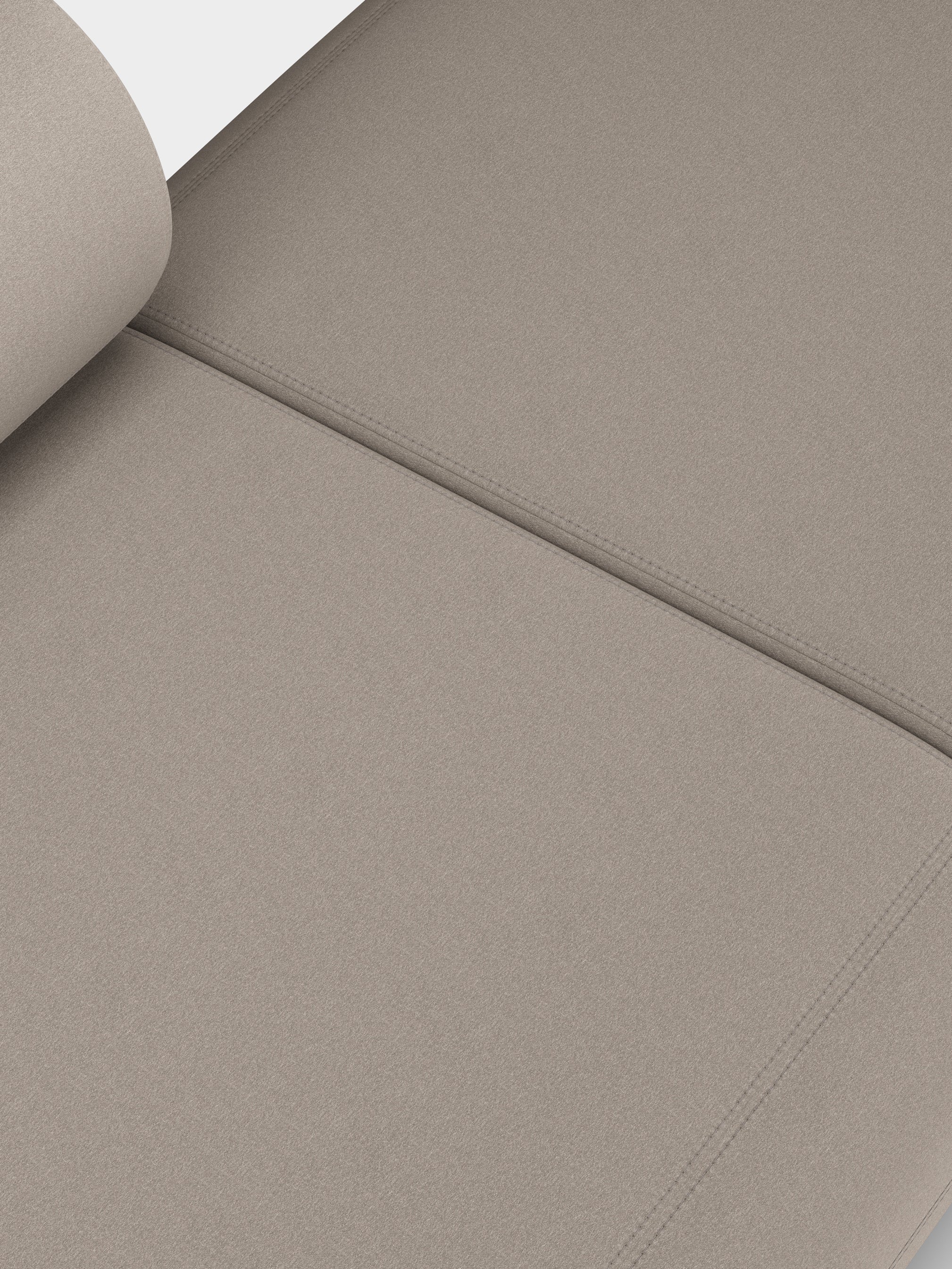 Fat 3-Seater Left Open Modular Sofa