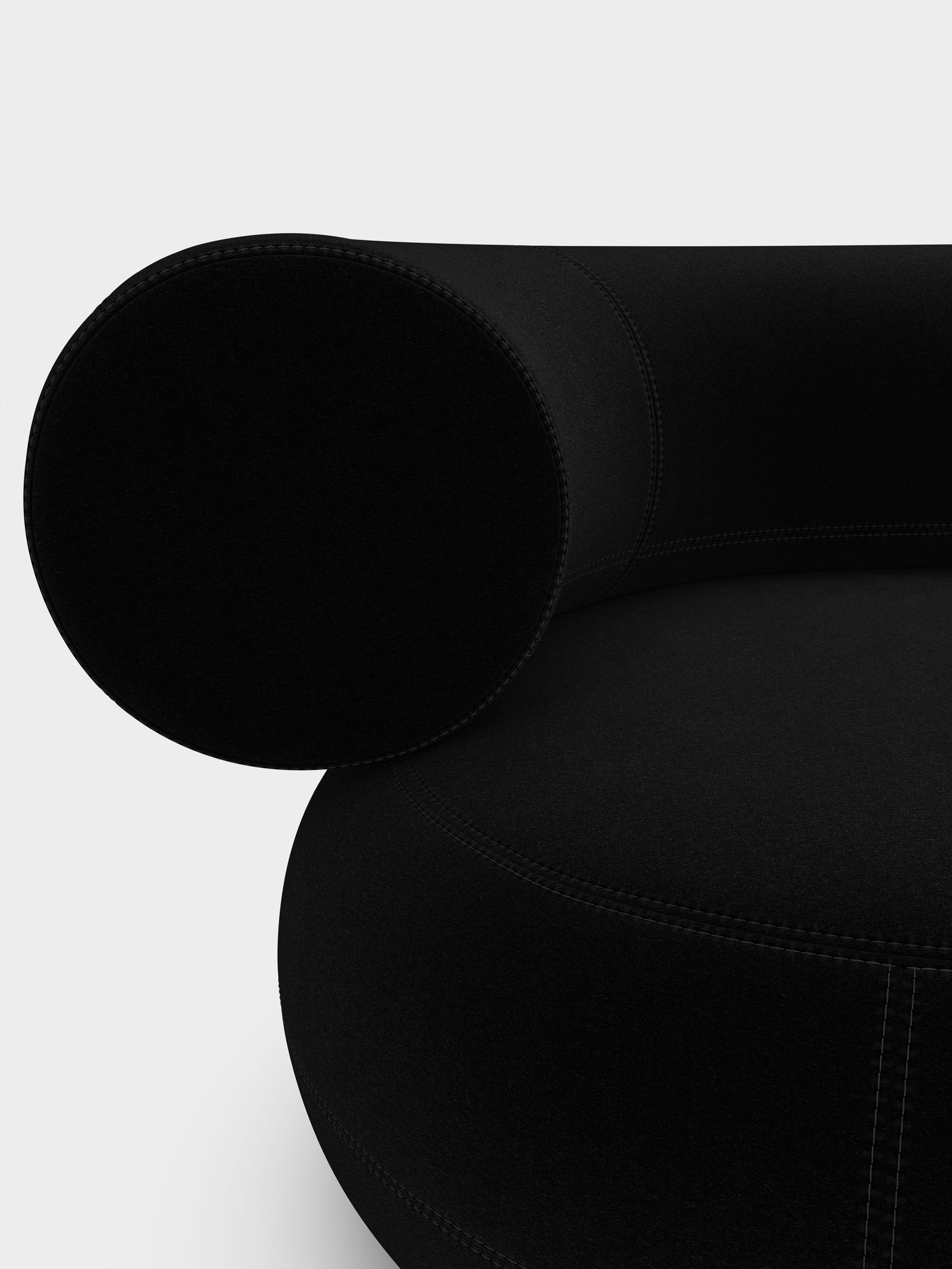 Fat 3-Seater Left Open Modular Sofa