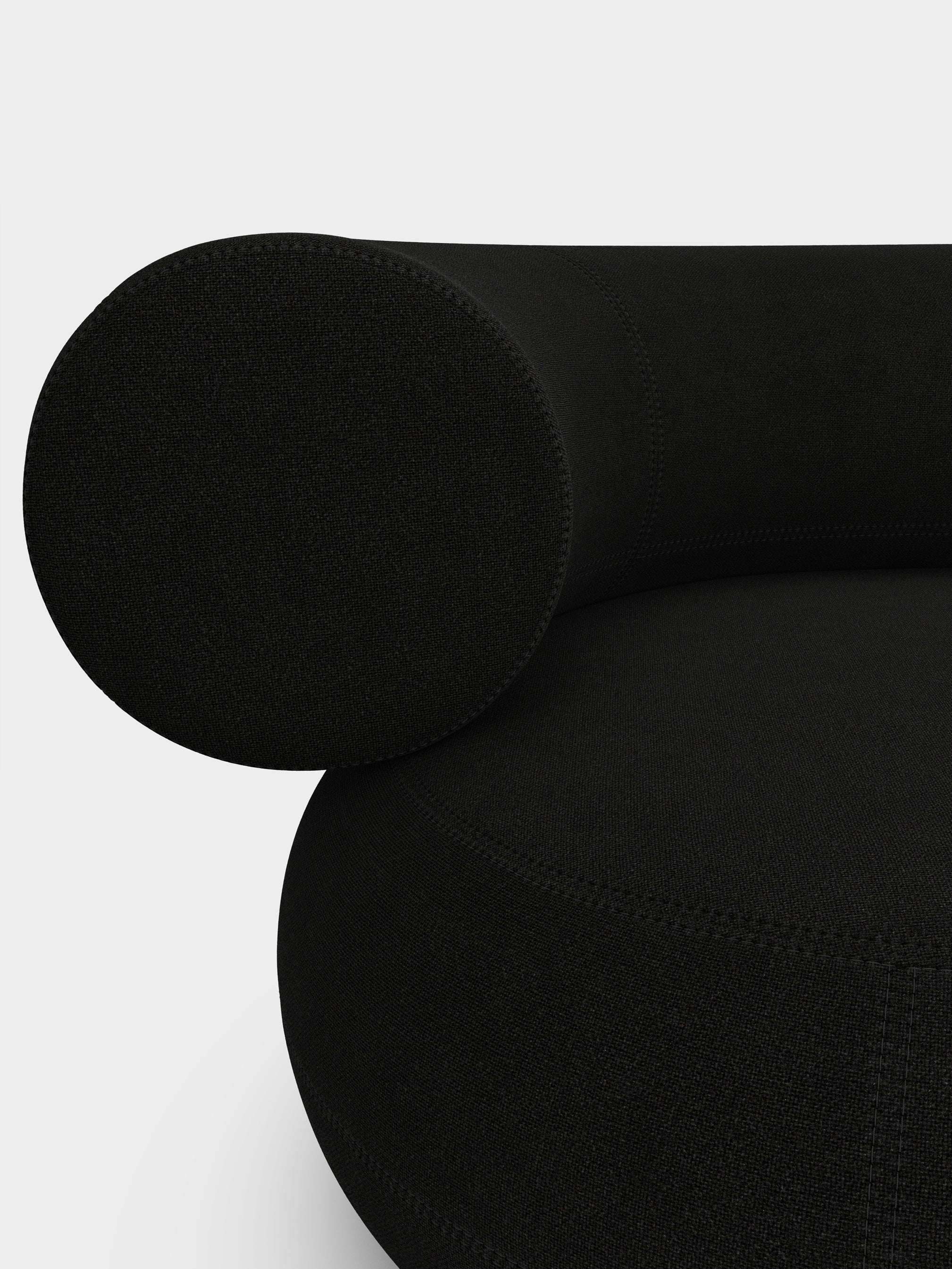 Fat 3-Seater Left Open Modular Sofa