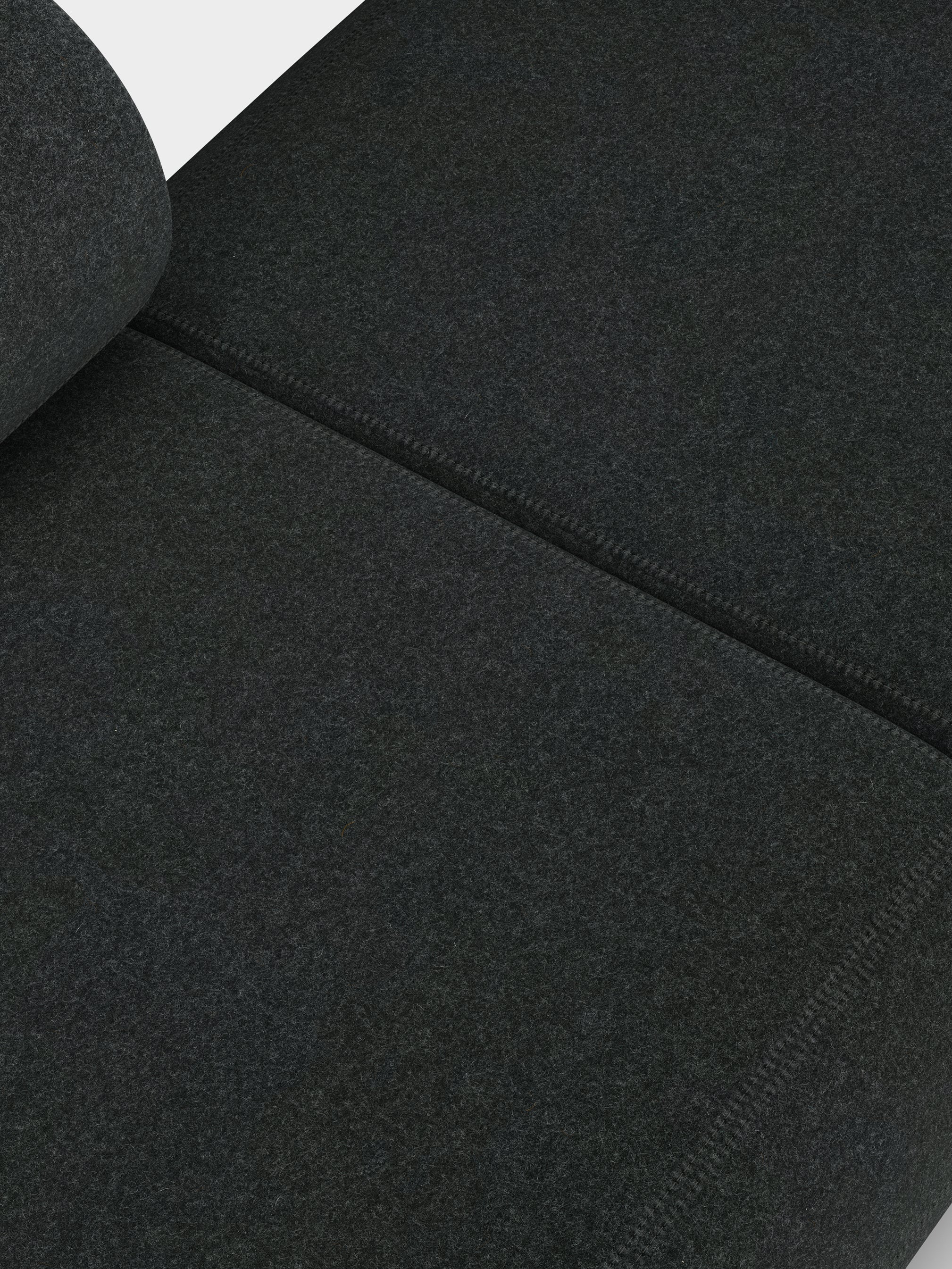 Fat 3-Seater Left Open Modular Sofa