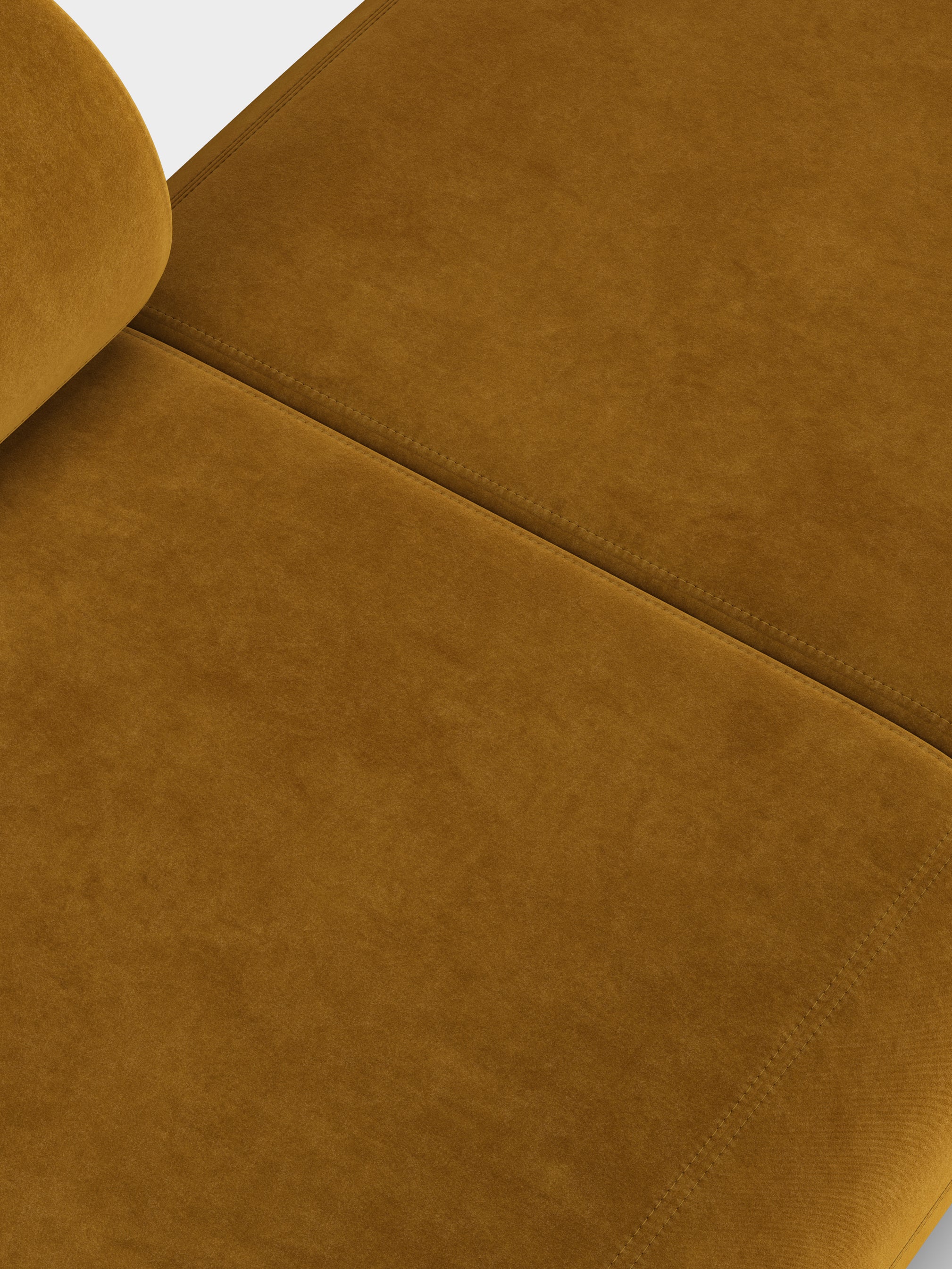 Fat 3-Seater Left Open Modular Sofa