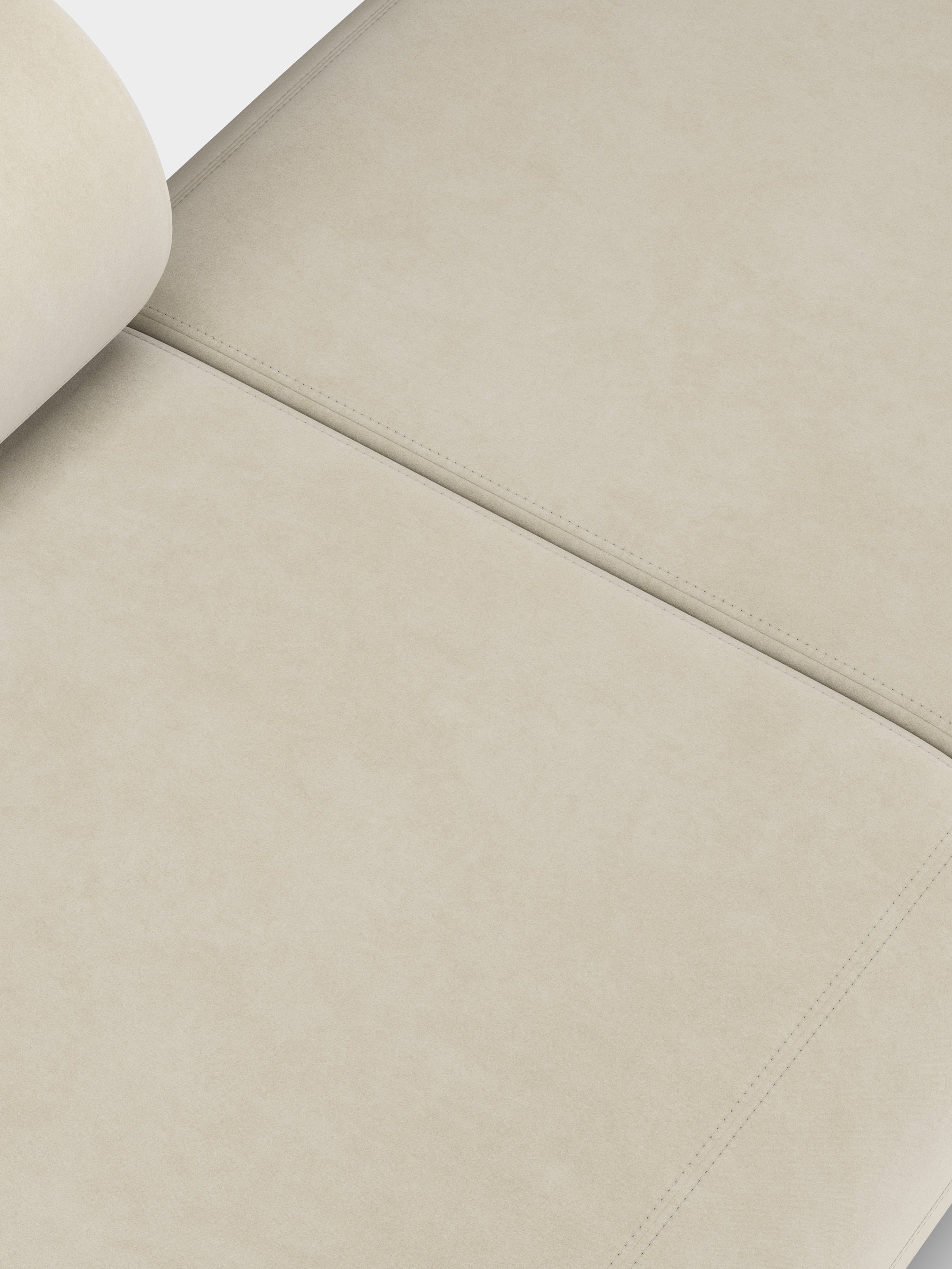 Fat 3-Seater Left Open Modular Sofa