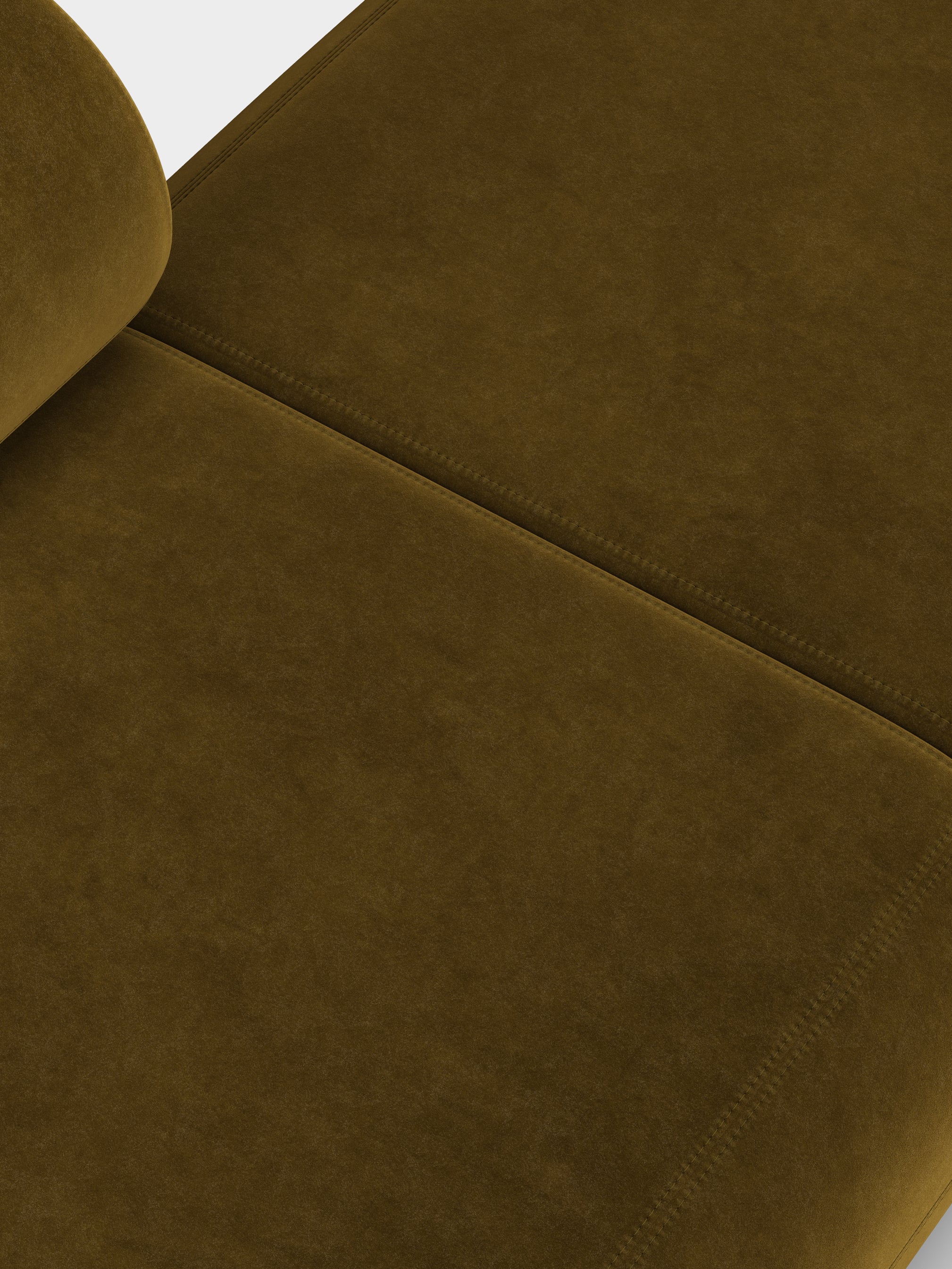 Fat 3-Seater Left Open Modular Sofa