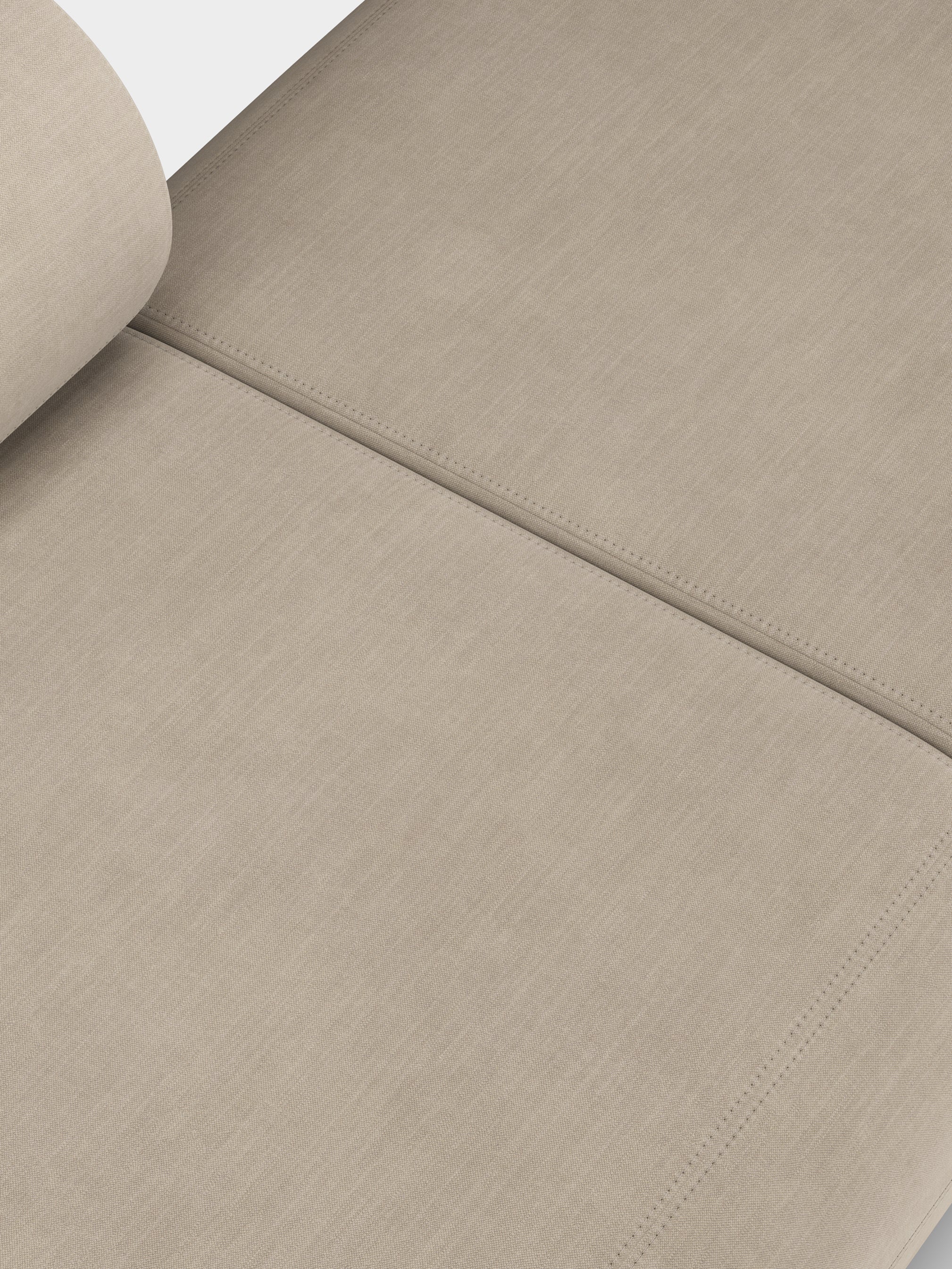 Fat 3-Seater Left Open Modular Sofa