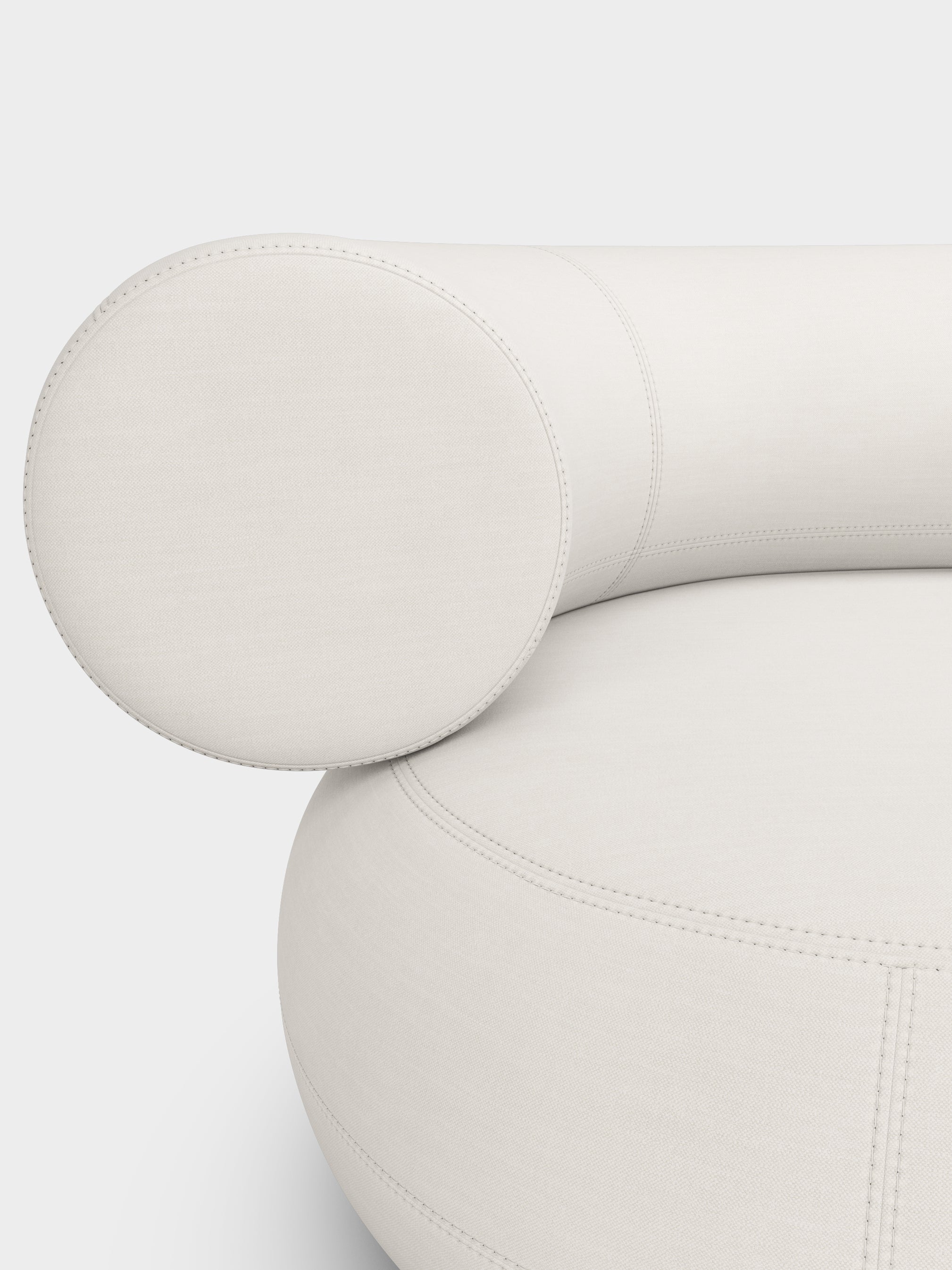 Fat 3-Seater Left Open Modular Sofa